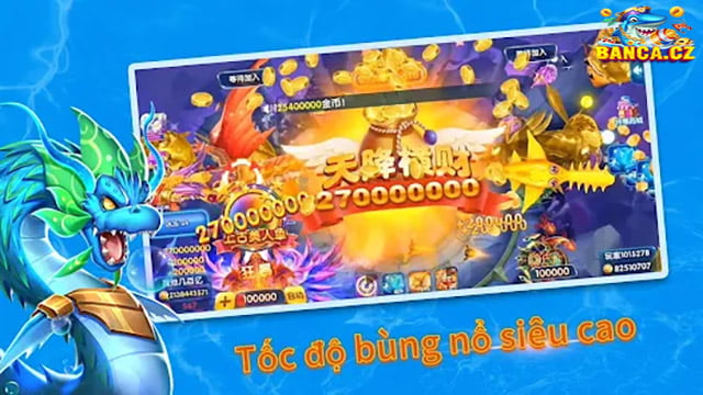 Game bắn cá Trung Quốc khám phá vùng đất vàng ở Bắn Cá CZ